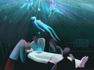 Out of body Near Death Experiences