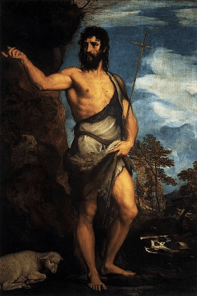 John the Baptist in the wilderness