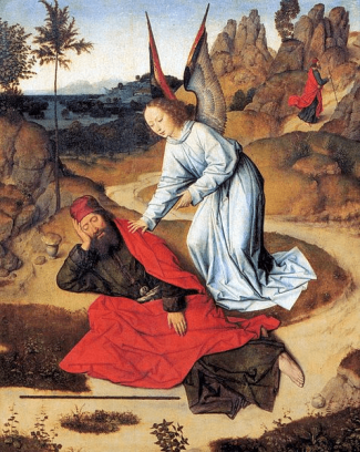 07. RRB-477px-Dieric_Bouts_Prophet_Elijah_in_the_Desert_WGA03015 Prophet Elijah in the desert
