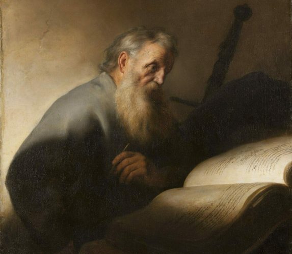 Jan Lievens: Aposteln Paulus..NM 7087 Apostle Paul (Jan Lievens, c. 1627–1629)