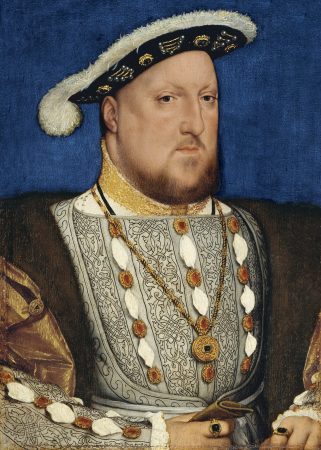 13. CRFH-Henry_VIII_of_England_by_Hans_Holbein_(retrato-enrique-viii-inglaterra) Henry VIII of England (Holbein)